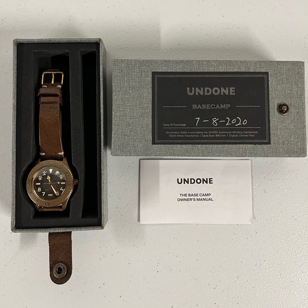 Undone Automatic Basecamp Limited Kyoto Ghost in Bronze